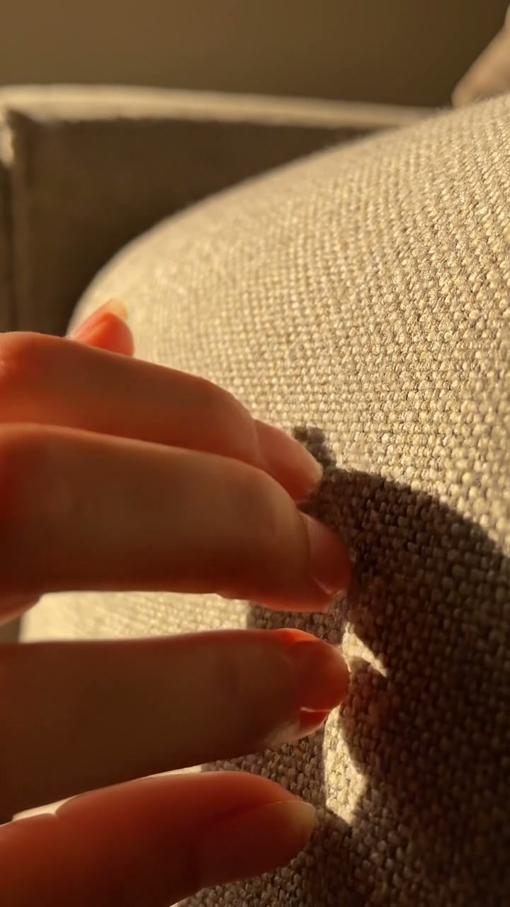 Close-up texture detail for drapery fabric planning